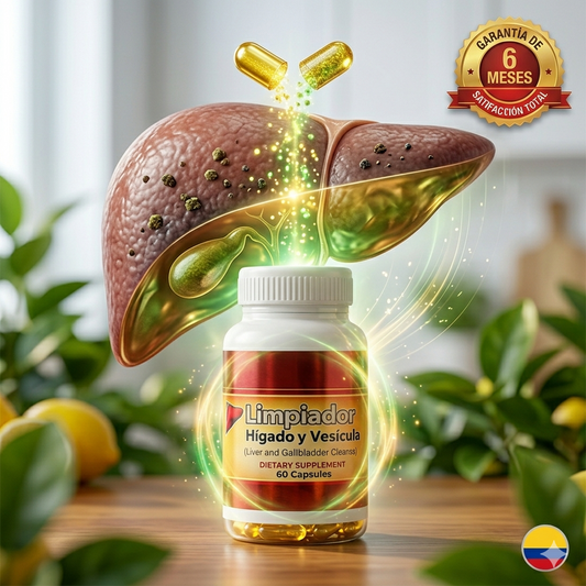 Suplemento limpiador de higado y vesicula 60 capsulas Liver Gallbladder Support - Frontera Mandala