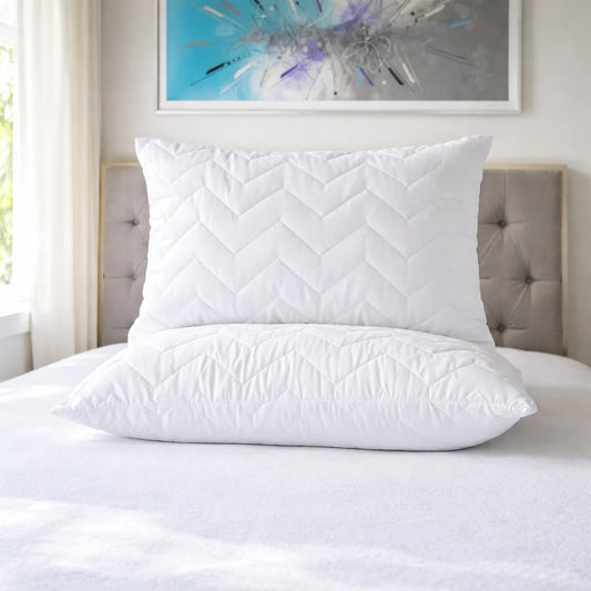 Pack x4 almohadas premium 50x70 cm calidad hotel para dormitorio - Frontera Mandala
