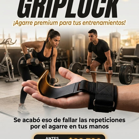 Muñequeras Levanta Pesas GripLock